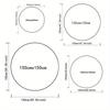 1pc Soft, Absorbent & Non Slip Cute Puppy Round Rug Soft Circle Rug for Living Room & Bedroom Decor, Chair Mats, and Unforgettable Home Gift