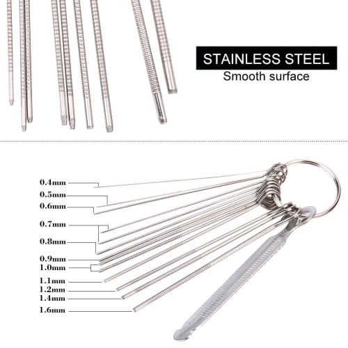 Alomejor Guitar Bone Nut and Saddle Set with Nut File and Sandpaper, Guitar Repair Kit for Improved Sound Quality, Stringed Instrument Parts, and Main