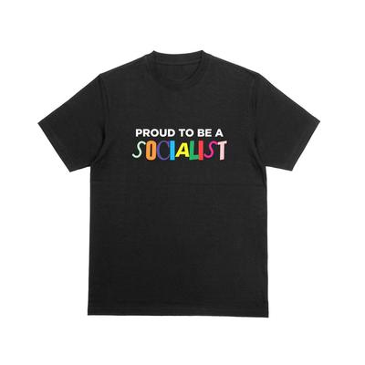 PROUD TO BE A SOCIALIST Tshirt Political Activism Top Left-wing Tee 200