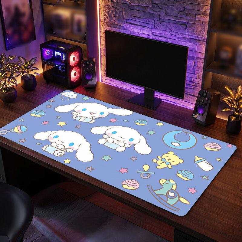 Big Mouse PadCinnamoroll Extended Soft Desk Mat Gaming Office Computer Table Decor Mat