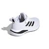 Adidas Fortarun EL K Abrasion Resistant Abrasion Resistant Low top Kids' Running Shoes White Black Kids' FW2578