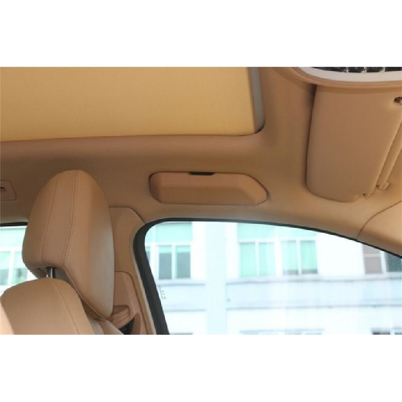 Matte Beige Car DIY Driver Handle to Sunglasses Box For Porsche Cayenne 2011-17