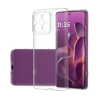 Simple Slim Soft TPU Clear Transparent Phone Case On For Motorola Edge 60 Pro Edge60Pro Cover Fundas Capa