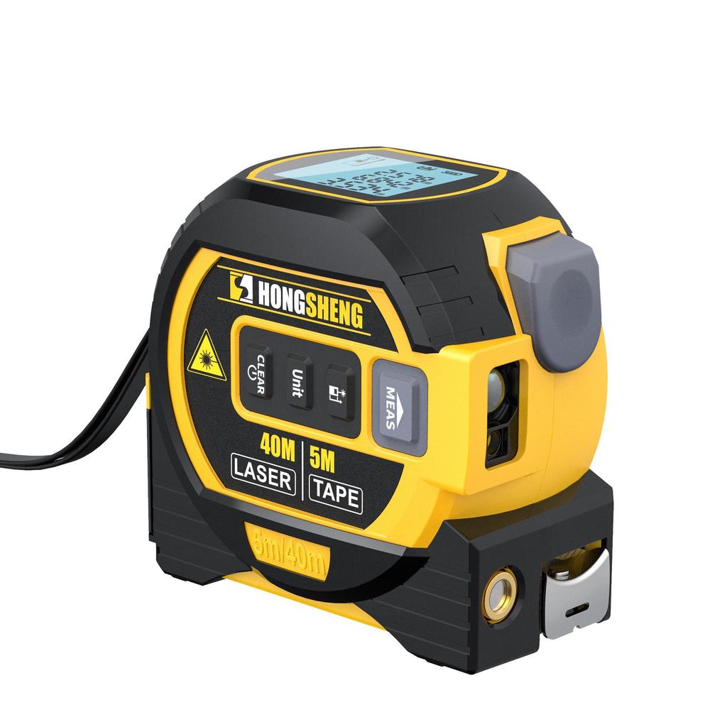 Three-in-One Smart Laser Rangefinder: Digital Tape Measure & Electronic Ruler