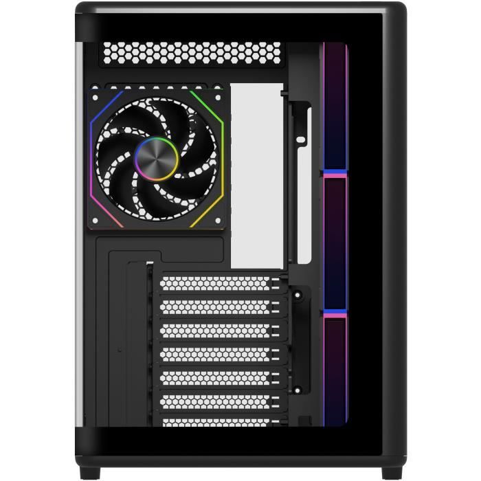 Cooler Master Elite 600 Black ARGB (4 Fan Version) - PC Case - ATX Mid Tower