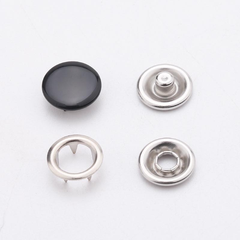9.5MM Stainless Steel Colorful Baby Clothes Snap Button