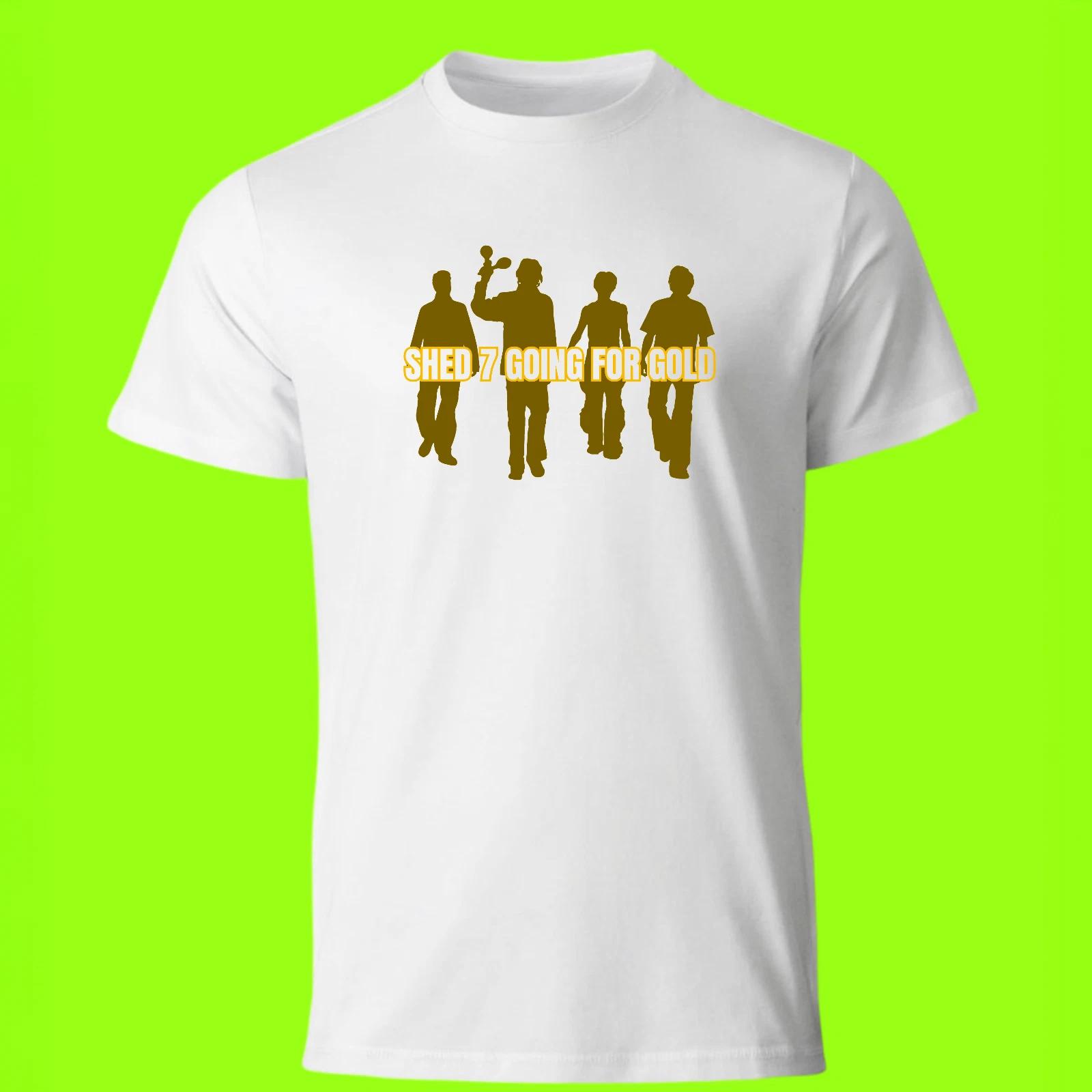 Shed 7 Seven - T Shirt - Indie Rock Manchester 90s Music Band 4XL