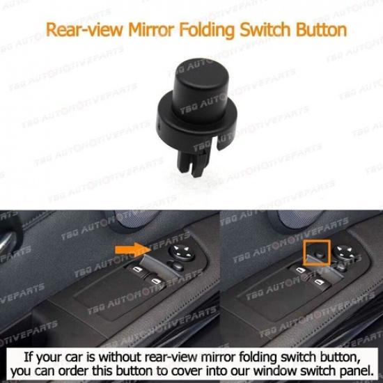 

Interior Door Handle For BMW 318i 325i 328i Convertible 2007-2012 Window Panel Side mirror fold button