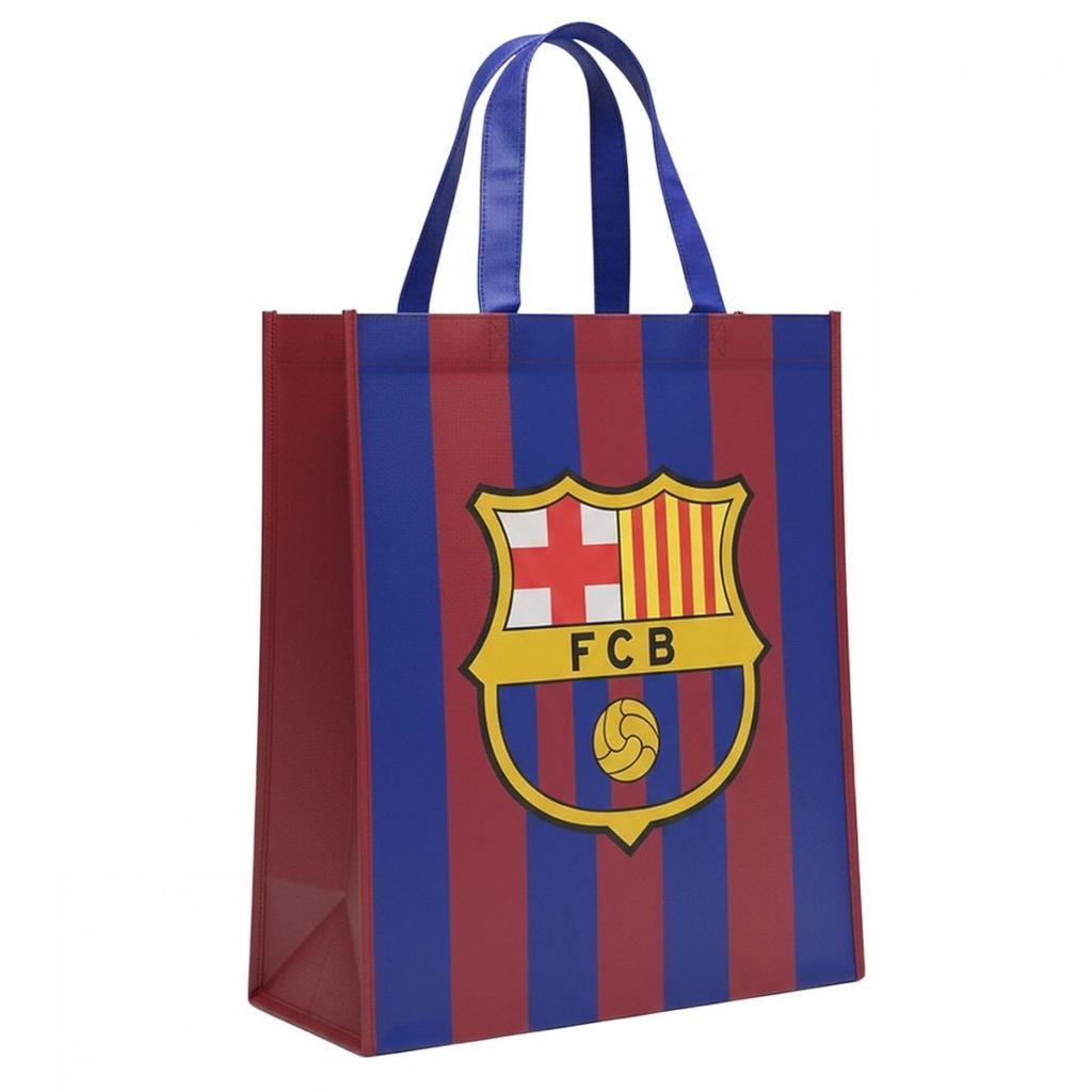 FC Barcelona Eco-friendly Shopping Bag 32X38cm B9040 Multicolor