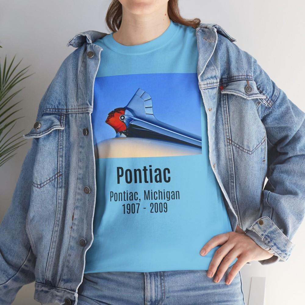 Retro Pontiac Tee, Vintage Car T-Shirt, Classic Car Shirt, Old School Car Top, Unisex T-Shirt XXXXL