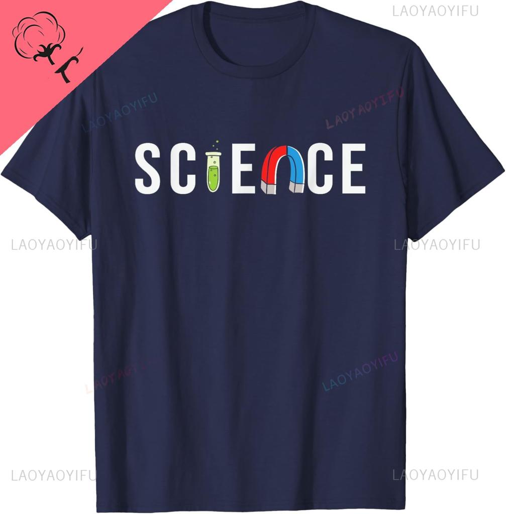 Teacher Science Chemistry Back To School Science Teacher TShirt Custom Printed Graphic T Shirts Mens Clothing Camisas