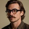 Vintage Round Anti Blue Light Glasses Women Men Luxury Designer Myopia Prescription Punk Eyewear Frame