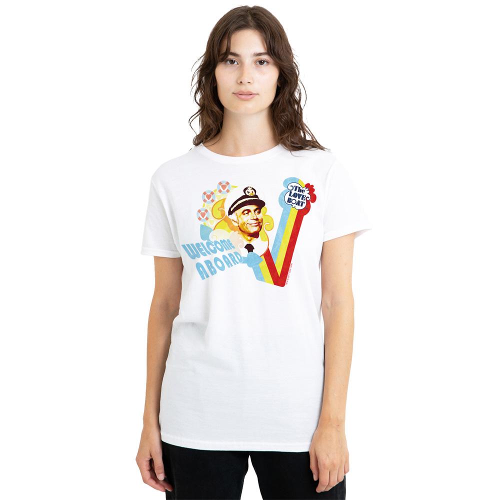 The Love Boat Unisex Adult Welcome Aboard T-Shirt