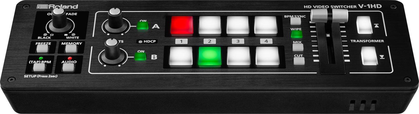 

Роланд Roland HD VIDEO SWITCHER V-1HD чорний