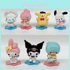 Kuromi i Pompompurin Zabawki PVC Figurki Kolekcjonerskie Dla Dzieci i Fanów