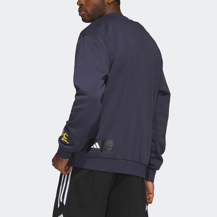 Adidas Lunar New Year Crew Sweatshirt Men Tops Dark-Teal IL2397