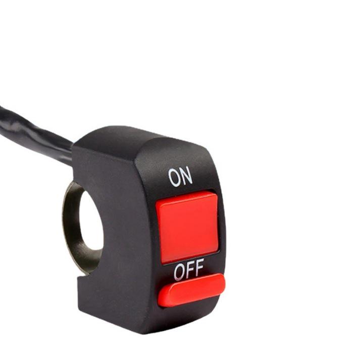 

Motorcycle 2-Wire Handlebar Switch for Turn Signal & Headlight 2-Wire