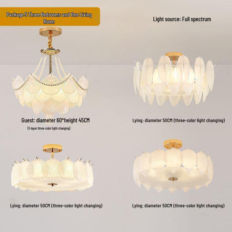 Modern French Crystal Pearl Chandelier for Living Room and Dining Room