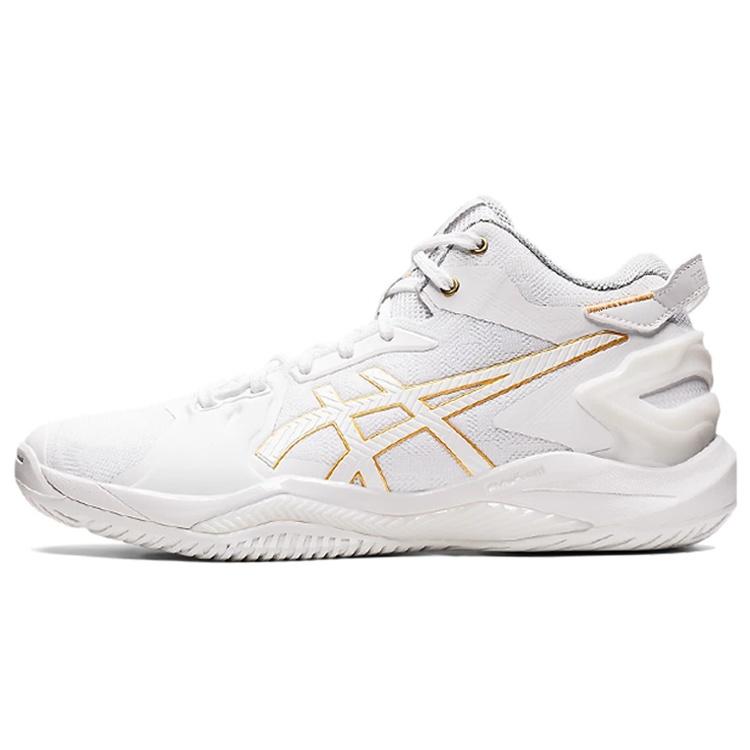 ASICS Gel Burst 26 4E Wide White Gold Men s 1063A048-100 EU 40.5