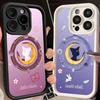 Case for iPhone 17 Pro Max 17Pro 16 Air 12 Pro 11 15 Plus 14 13 Phone Cover S-Sailor Moon Cute Cat