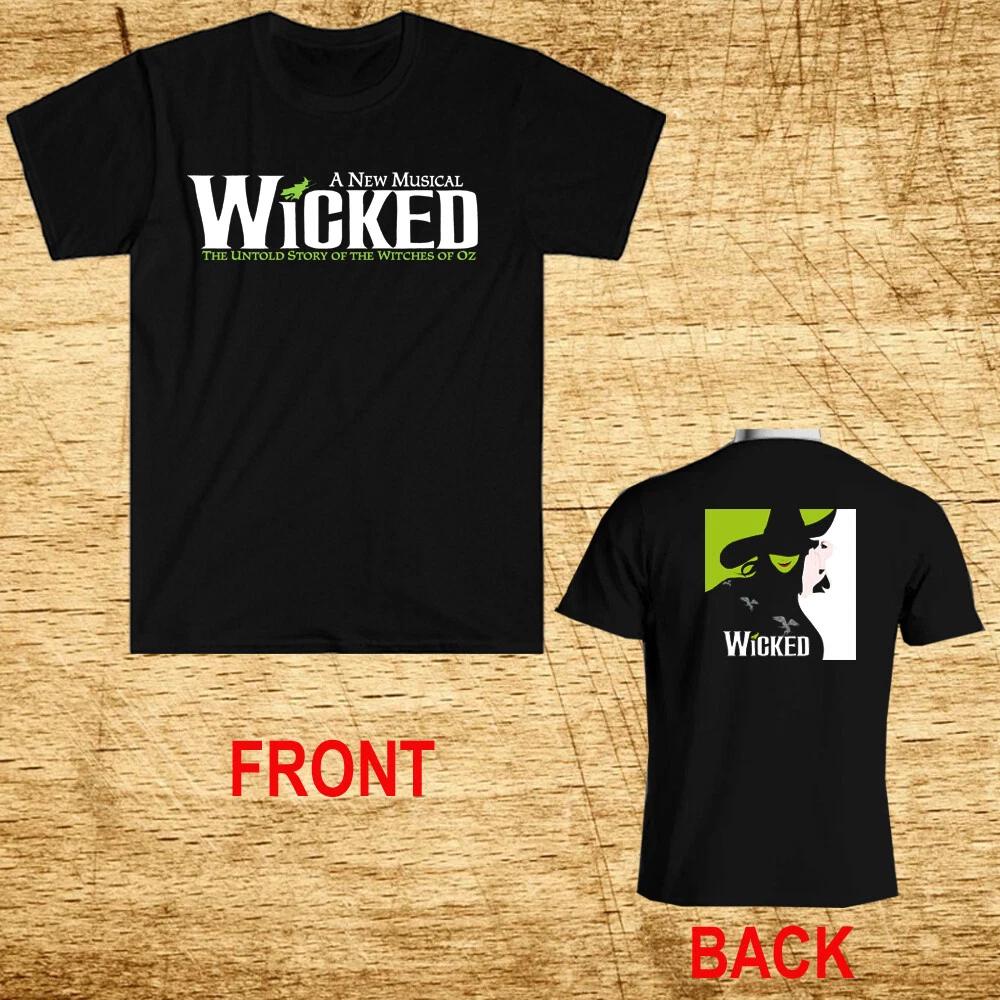 Men s and Women s T-shirts WICKED Broadway Musical XL