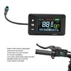 Ebike Display Passer til Yozma IN 10, LCD Panel Skærm til Elcykel med Vandtæt 5-Pins Stik, Kontrolpanel Måler til 22,2 MM Styr E Cykel