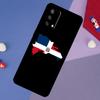 Dominican Republic Flag Case For OPPO A57S A54S A96 A76 A16 A5 A9 A53 A15 A17 A18 A58 A78 A98 A52 A72 A54 A74 A94