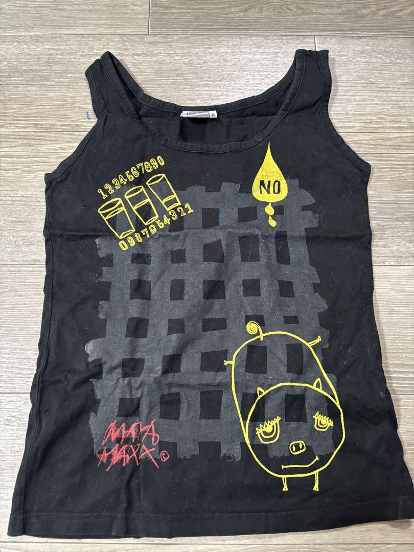 

[USED] Used MAYAMAXXLOVE tank top, pig design