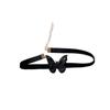 3 Pcs Black Lace Butterfly Choker Necklace Punk Clavicle Chain Necklace Adjustable Collar Chain Statement Jewelry