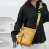 Diseñador de Moda Bolso de Hombro Femenino Pequeño de Cuero PU Bolso Cruzado Femenino Señoras Tendencia Clásico Bolso de Mano con Asa Bolsos Bandolera para Mujer