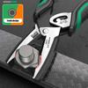 Multipurpose Steel Pliers 8.5Inch Eccentric Wire Cutter Hand Tool for Household Repairs and Industrial Applications