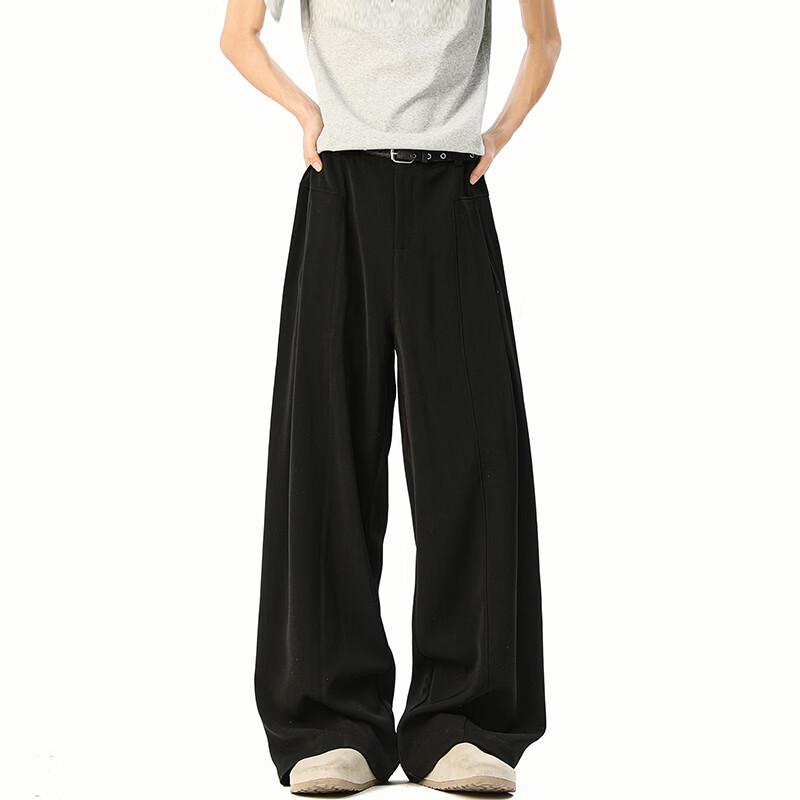 MEDE Men s Deconstructed Wide-Leg Curved Trousers M