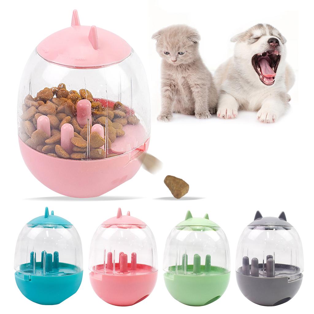 Pet Dog Toy Food Dispenser Ball Cat Tumbler Pet Food Slow Food Pet Dog Toy Food
