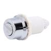 Hot Tub Push  , Round PVC   Pressure Valve for Bath Spa, G1 Inch Thread Size, Extensive Adaptability, Excellent   Proof, Accurate Water Cont