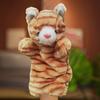 25cm Kitten Animal Hand Puppet Plush Toy Children Kid Cartoon Cat