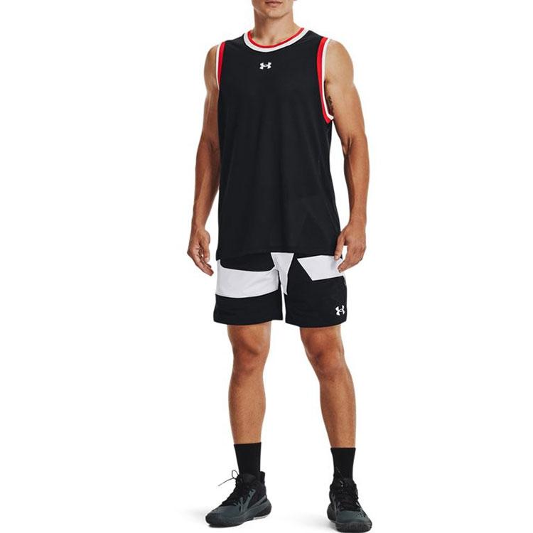 Under Armour Camiseta de Baloncesto para Hombre Negra 1370238-001