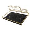 Electric Toothbrush Holder Multipurpose Light Luxury Elegant Stone Grain Tooth Brush Toothpaste Organizer for Counter