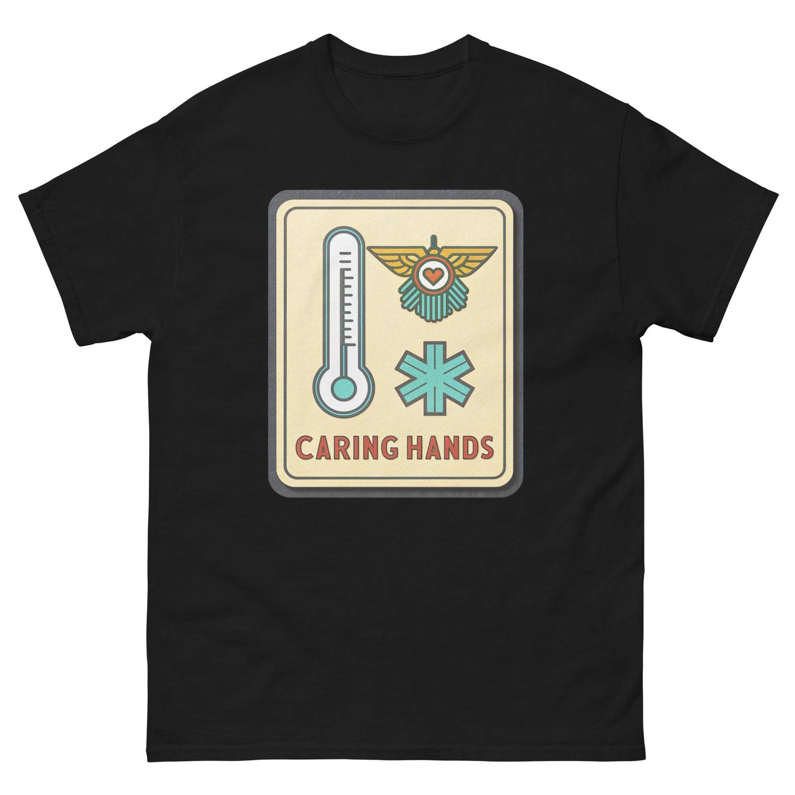 

Caring Hands Occupation Job Professional T-Shirt XL