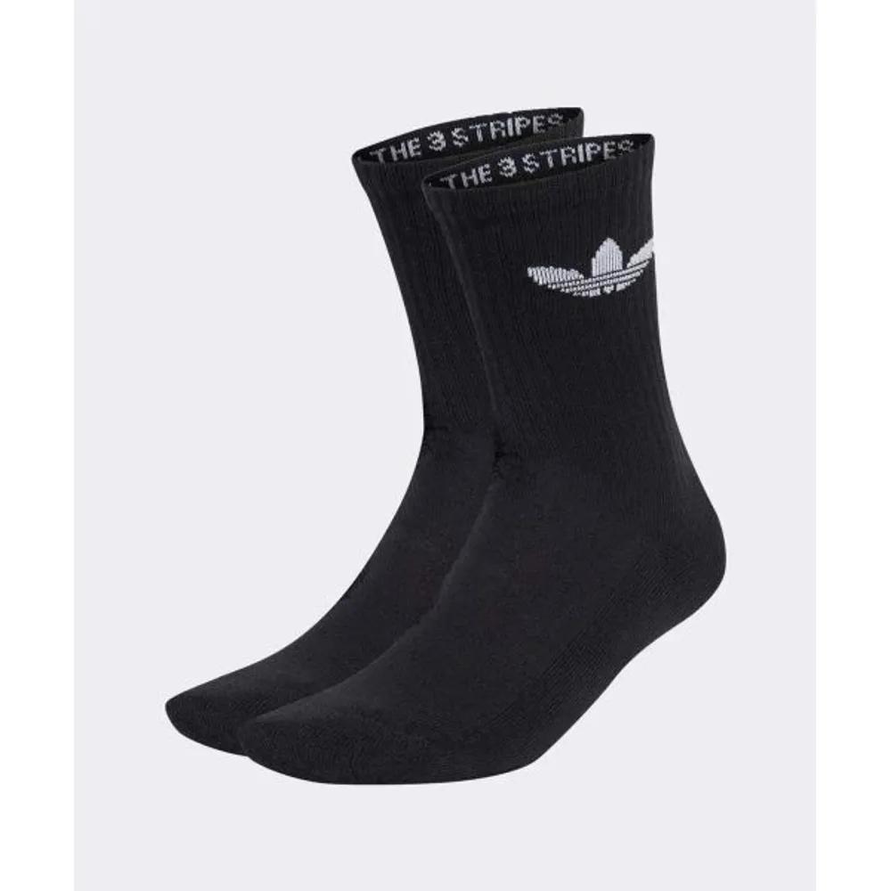 adidas Trefoil Cushion Crew Socks 3P - Black IJ5613 4496184 M