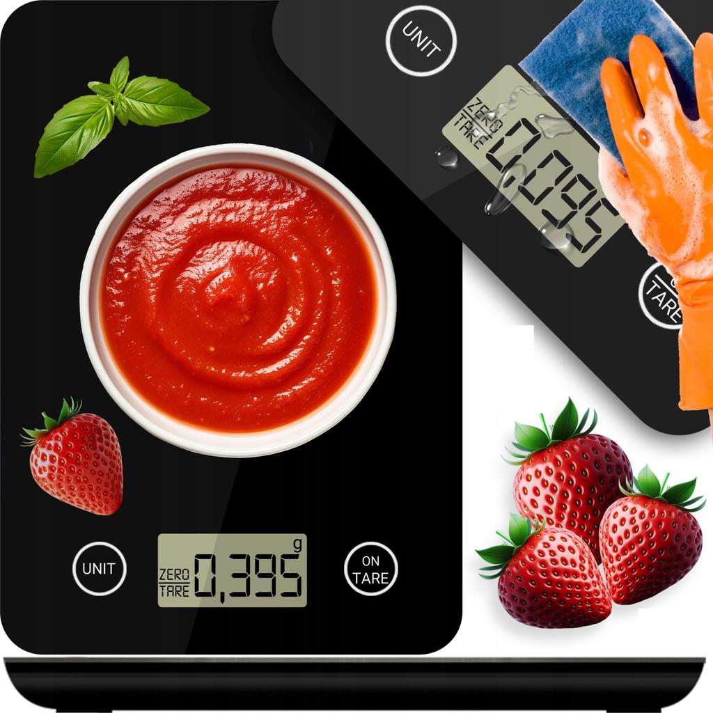 EKS002K Electronic LCD Kitchen Scale LEMON Esperanza