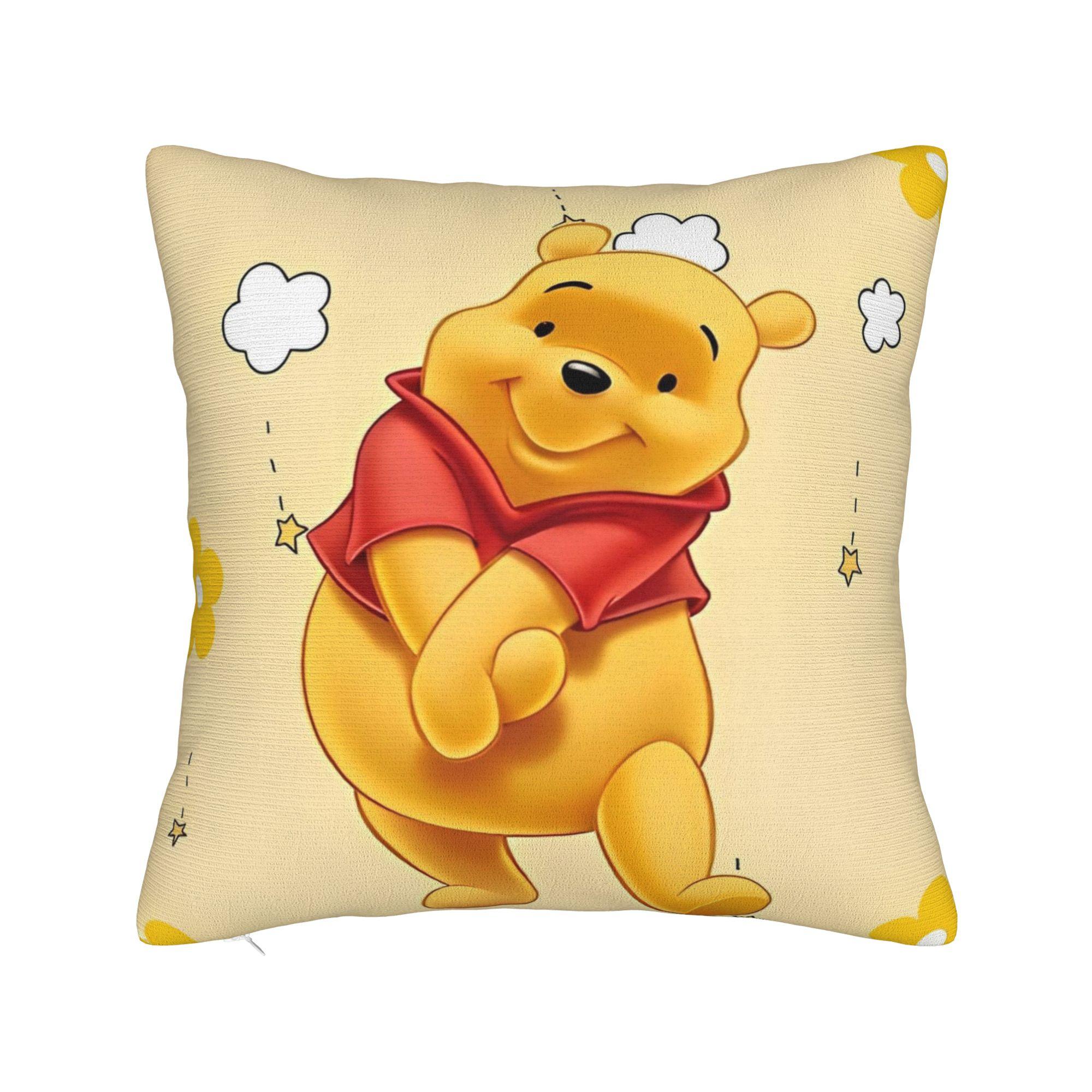 

Winnie the Pooh & Piglet A Nap is Always a Good Idea Pillowcase Cushion Cover Decor Pillow Case Cover Home Zippered 45*45cm 30cmx30cm