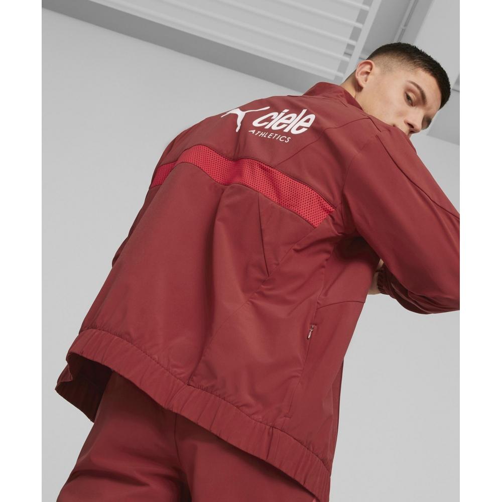 Puma Xcelle Woven Tracksuit Jacket   Red  523424 80