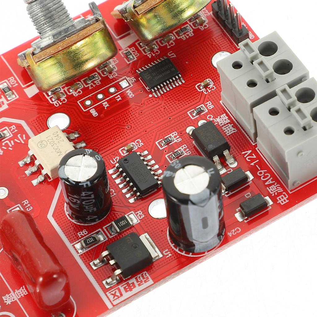 Spot Welder Control Board Adjustable 100A Digital Display DIY Controller Panel for Spot Welding Equipment Controller Panel