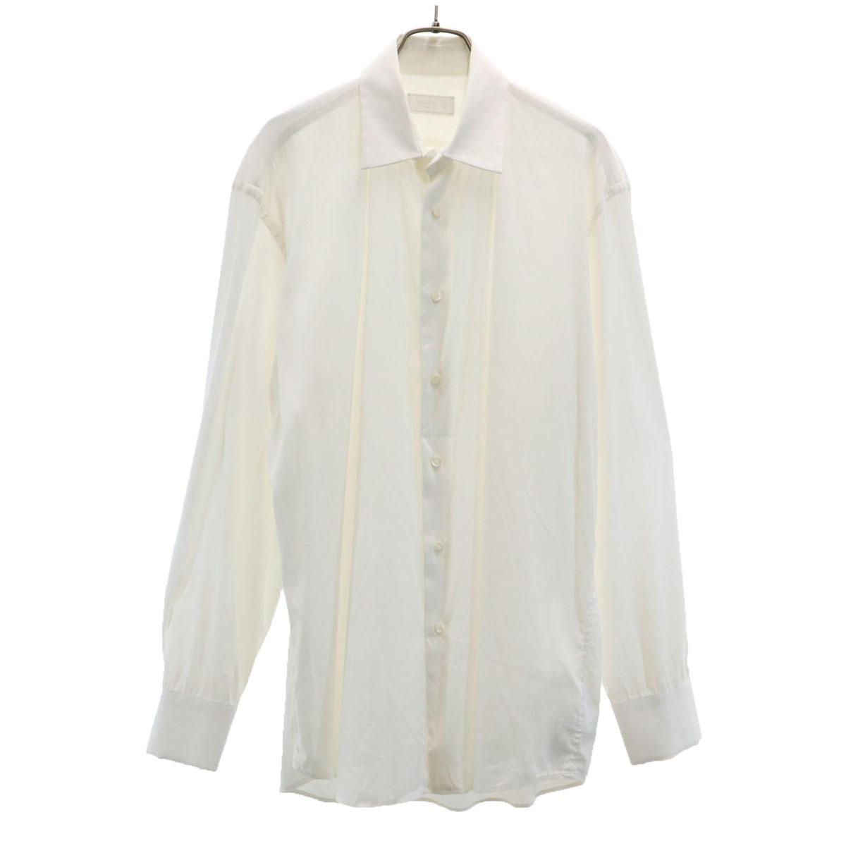 

PRADA made in Italy Long sleeve shirt 41/16 White Men s Used