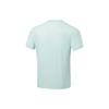 Li Ning Running Collection T Shirts Men's Light Blue Bowl Crew Neck Moderate Straight Fit ATST073-6