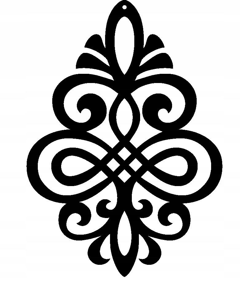 Modern Curtain for Living Room, Openwork, GLAMOUR, 300x150