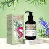 Shampoo Engrossador Capilar de Alecrim: Fórmula Espessante e Fortalecedora para Homens e Mulheres - com Óleo de Melaleuca Biotina Menta - Para Cabelos Finos e Ralos
