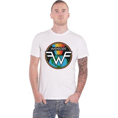 Weezer T Shirt Symbol Band Logo Official Mens White