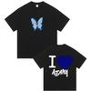 Sängerin Aitana Love 2026 Grafikdruck T-Shirts Herren Damen Mode Übergroßes Baumwoll-T-Shirt Freizeit Fans Geschenk Kleidung T-Shirt