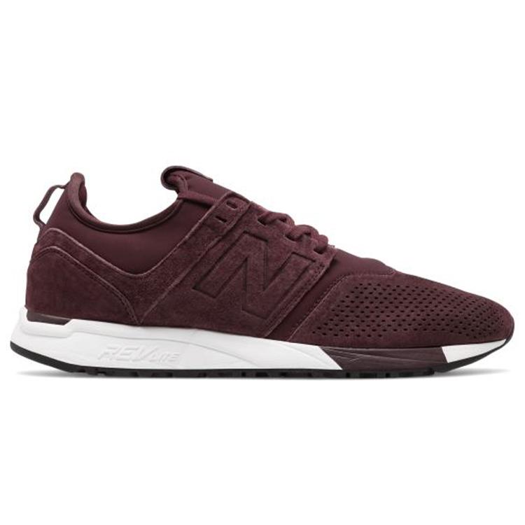 new New Balance 247 Suede Burgundy
